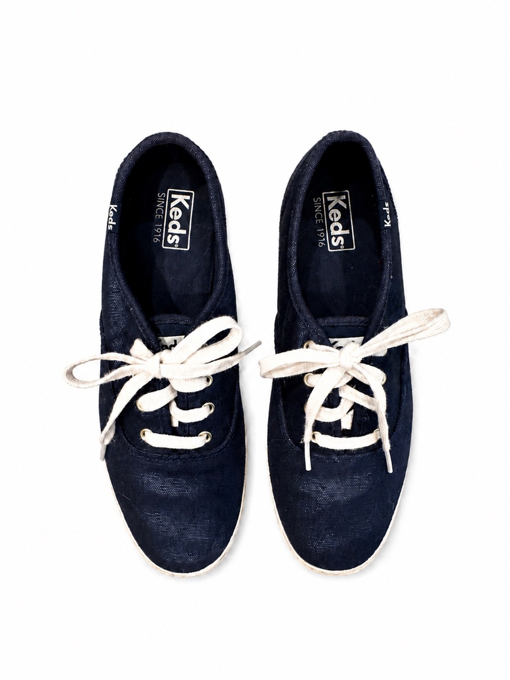 Blue Shimmer Keds